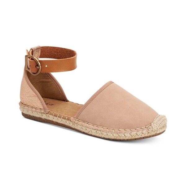 ankle strap flats closed toe