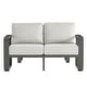 preview thumbnail 76 of 122, Spruce & Spring Outdoor Patio Furniture Set Aluminum Sofa Accent Chair