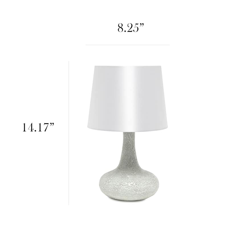 The Curated Nomad Blakey Mosaic Tiled Glass Table Lamp