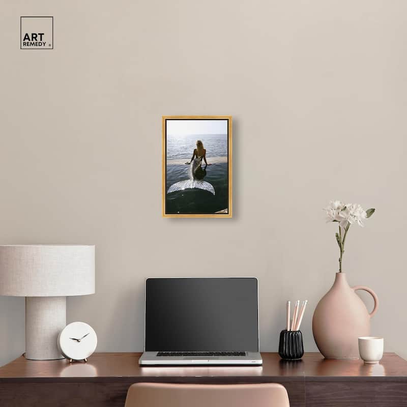 Mermaid Noon Canvas by Art Remedy