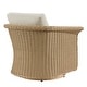 preview thumbnail 24 of 25, Spruce & Spring Patio Fruniture Outdoor Swivel Chair and Side Table