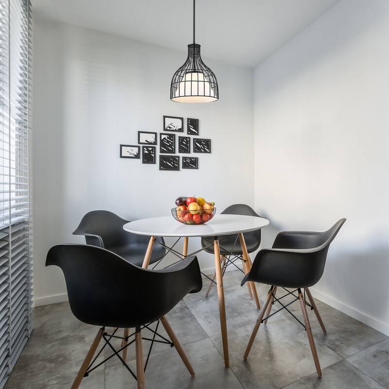 Designers Fountain D340M-12P Evensong 12" Wide Cage Pendant