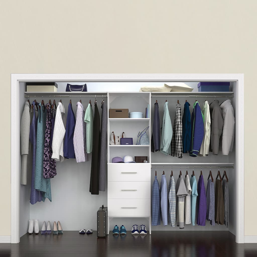 ClosetMaid SuiteSymphony Modern 3-Drawer 25-Inch Tower Closet Organizer
