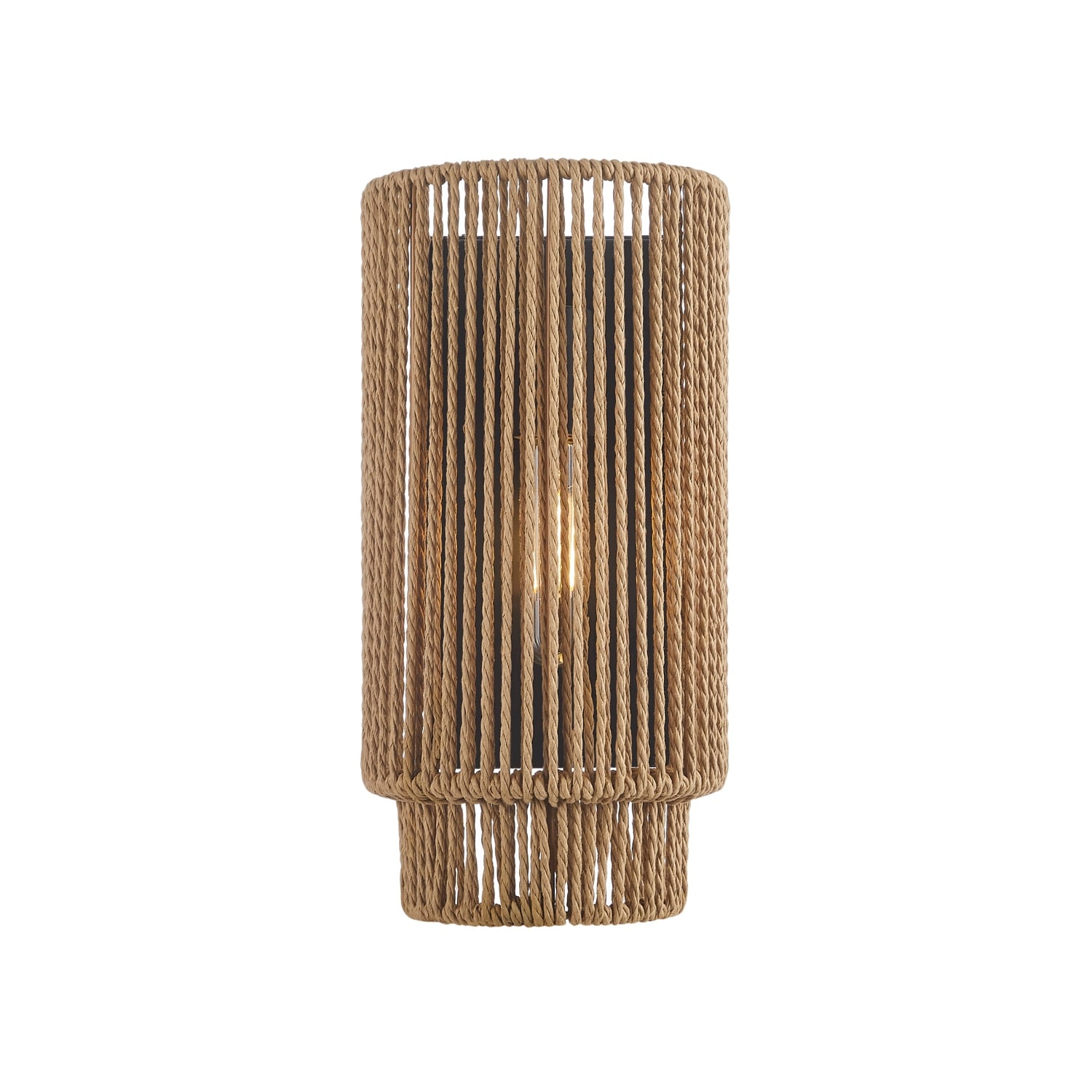 Justice Design EVOLV Eco - Milos ADA Natural Rope 1-Light Wall Sconce