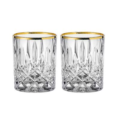 Nachtmann Noblesse Gold Collection Whiskey Tumbler Set of 2 - 10.4 oz.