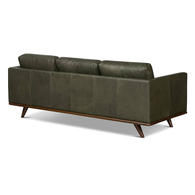 Poly & Bark Nolita 85" Sofa - Full Grain Genuine Italian Leather