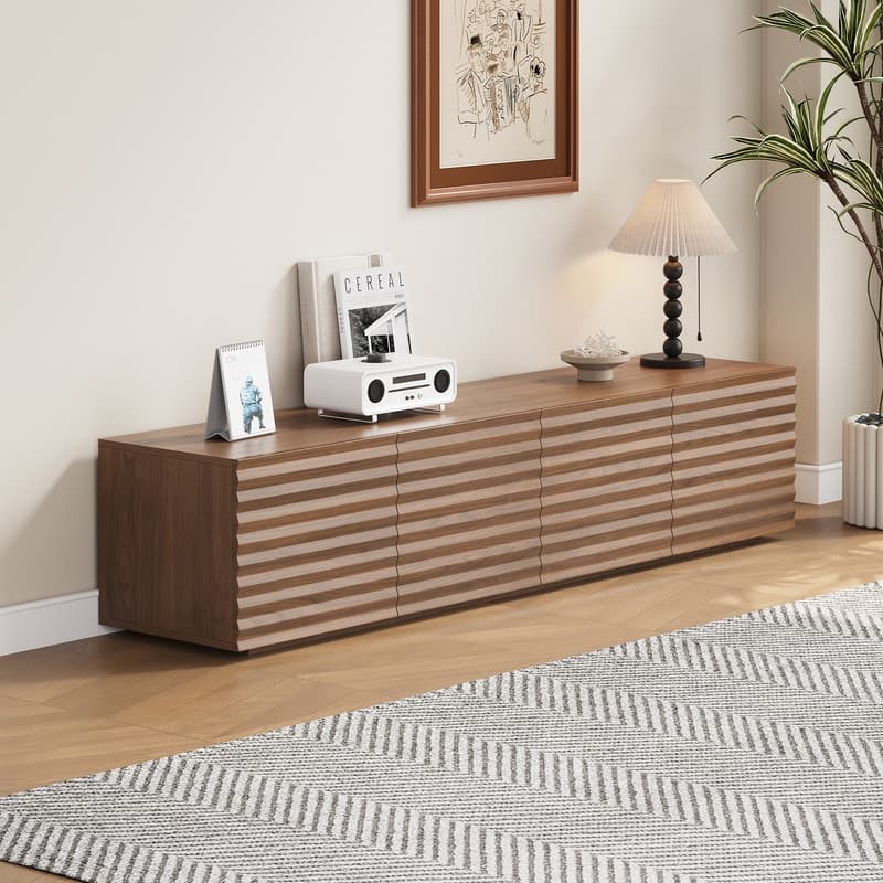 70.87" Mid Century Modern TV Stand for Living Room