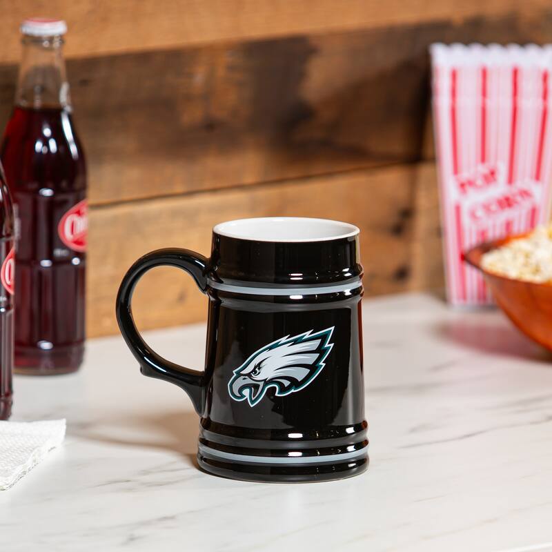 Philadelphia Eagles 24 oz Ceramic Stein Mug