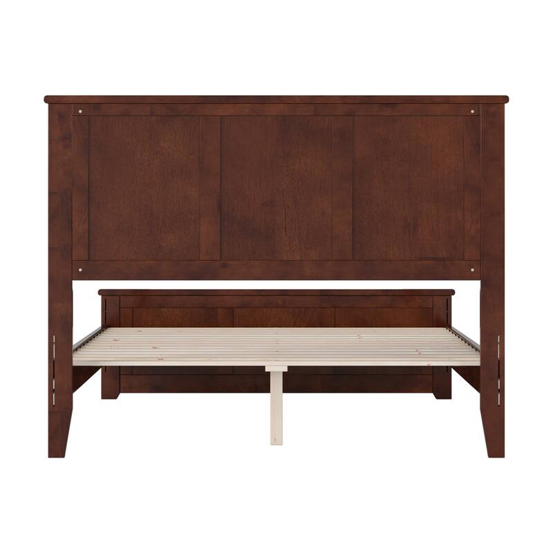 Charlotte Solid Wood Low Profile Platform Bed with Matching Footboard