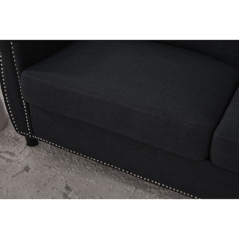 Pull Out Couch with Mattress, Sleeper Sofa Daybed, Upholstery Sectional Loveseat Convertible Sofa Bed