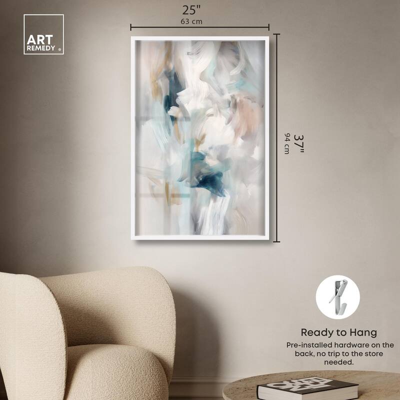 Whispering Colors III Shadowbox by Art Remedy