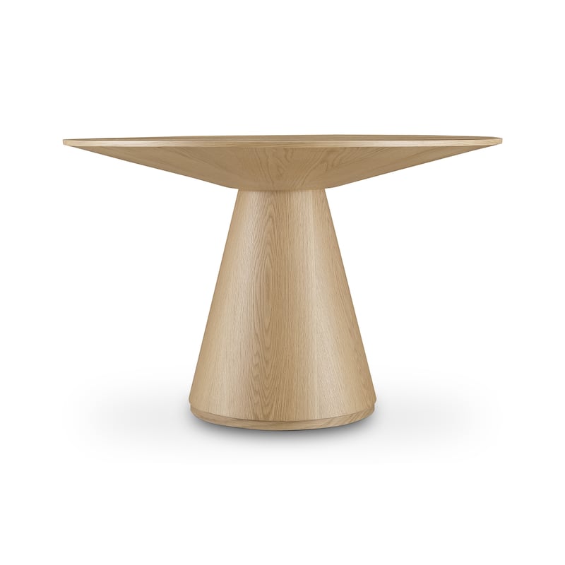 Aurelle Home Modern Pedestal Kitchen Dining Table