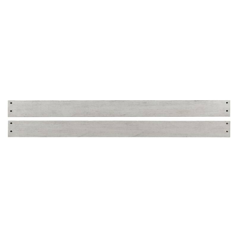 Timber Ridge 75" Wide Wood Full Size Bed Rails, Weathered Washed Sierra