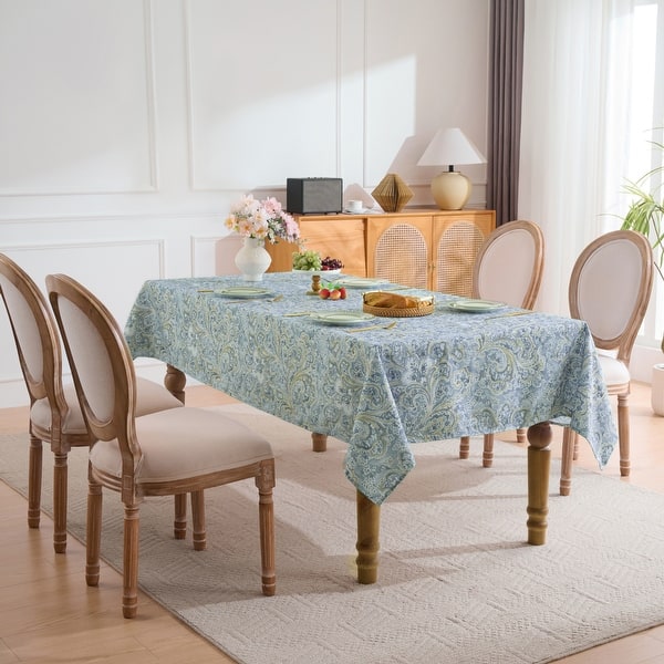 Sweet Home Collection Waterproof Tear-proof Indoor/Outdoor Tablecloth - On Sale - Bed Bath & Beyond