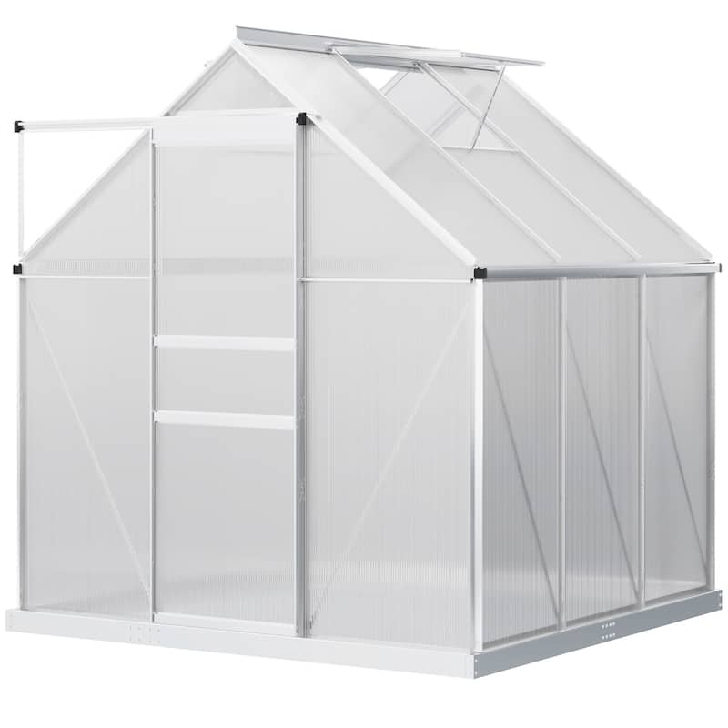 6'x6' Walk-in Garden Greenhouse Kit