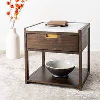 Buy Marble Nightstands Bedside Tables Online At Overstock Our Best Bedroom Furniture Deals