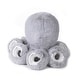 preview thumbnail 3 of 3, Lambs & Ivy Ocean Blue Plush Gray Octopus Stuffed Animal Toy - Inky
