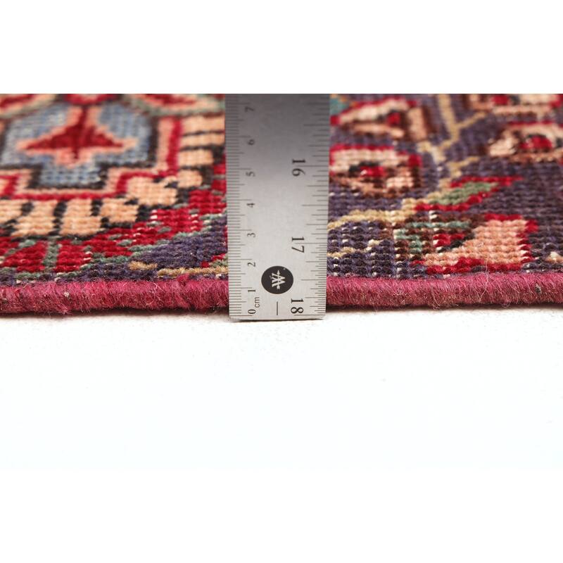 ECARPETGALLERY Hand-knotted Antalya Vintage Red Wool Rug - 6'4 x 9'7