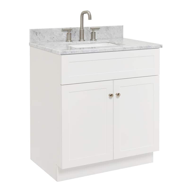 Ariel F031SCW2RVO Hamlet 31" Free Standing Single Basin Vanity Set