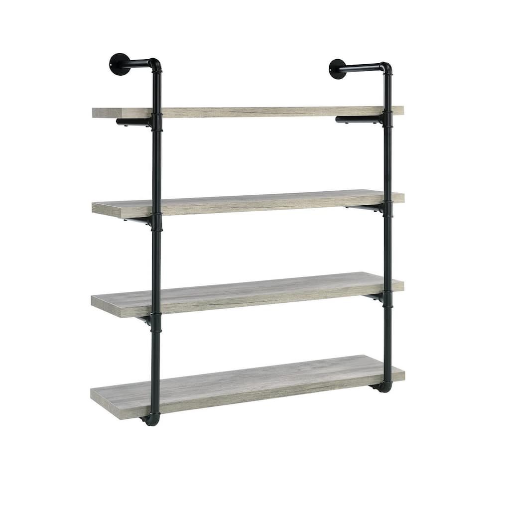 40-Inch Wall Shelf in Grey Driftwood
