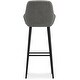 preview thumbnail 5 of 18, WYNDENHALL Whitefield Mid Century Modern Bar Stool (Set of 2) - 20.87" D x 19.3" W x 42.52"H