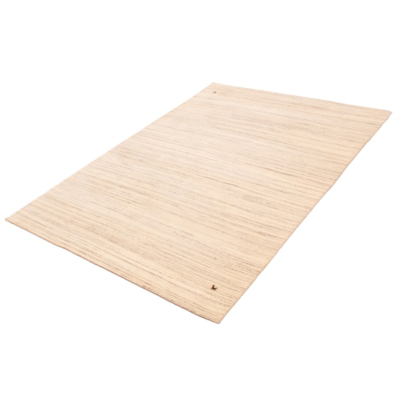 Kashkuli Gabbeh Cream Rug 6'6" x 9'8" - 6'6 x 9'8