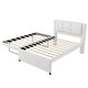 preview thumbnail 3 of 21, Merax Full Size Upholstery platform bed with Trundle