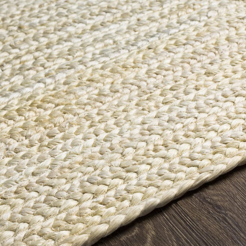 Livabliss Natural Braids Country Solid Area Rug