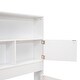 preview thumbnail 17 of 22, Full Size Solid Pine Platform Kids Bed Frame with Storage Headboard, Charging Station, and 4-Drawers, Easy to Assemble, Grey