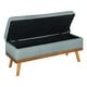 preview thumbnail 73 of 134, Carson Carrington Sastamala Mid-century Storage Bench