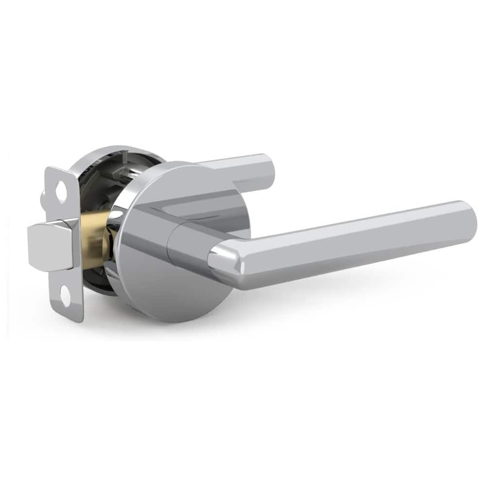 Mega Handles RONN Passage Door Lever, Keyless Handle for Interior Hallways, Closets, Bathrooms, Reversible, Easy Install