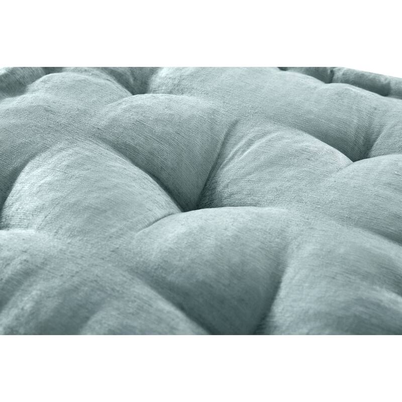 Intelligent Design Azza Poly Chenille Square Floor Pillow Cushion