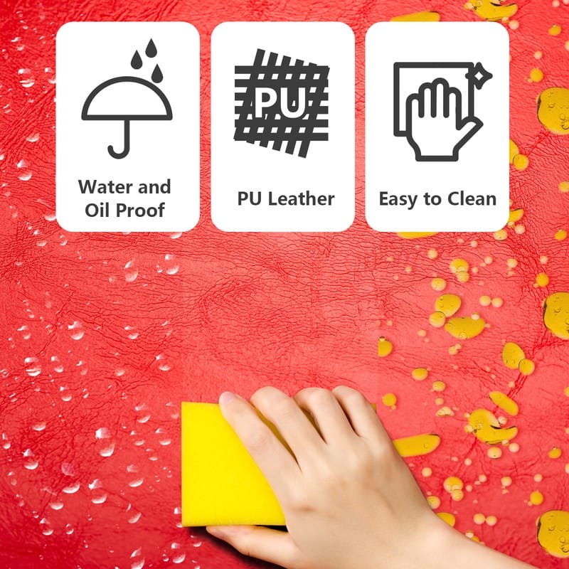 Waiting Room Benches with Backrest, PU leather