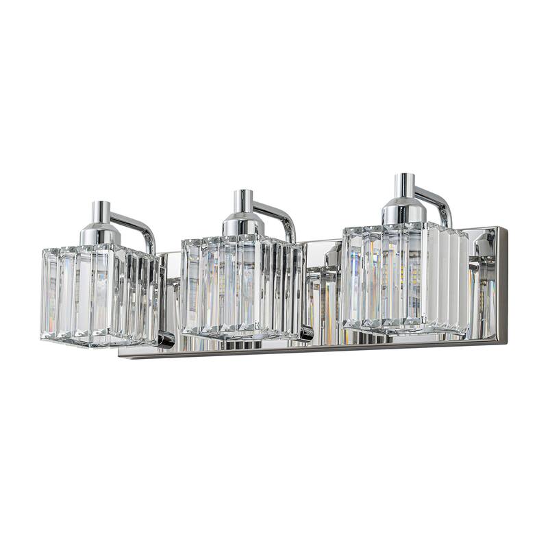 Modern 3/4/5-lights Crystal Bathroom Light Fixtures