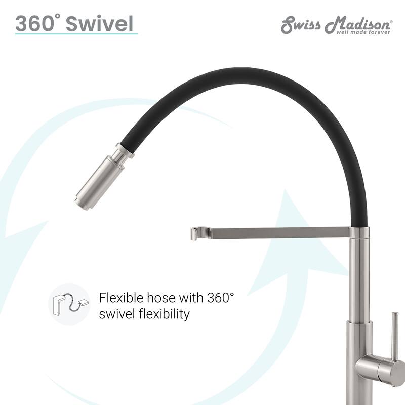 Troyes Single Handle, Pull-Down Kitchen Faucet