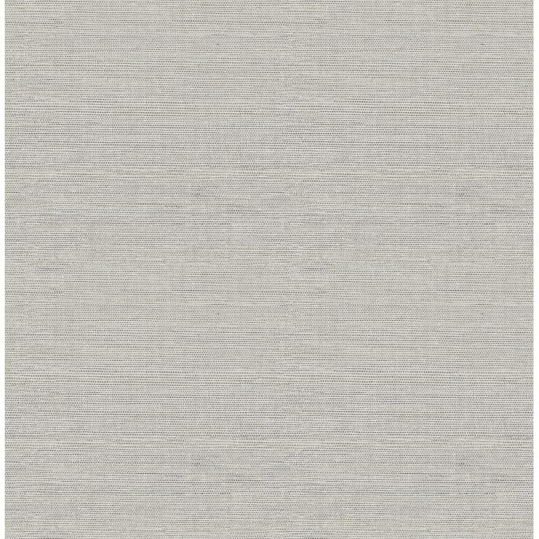 Brewster Bluestem Dove Grasscloth Wallpaper - 20.5in x 396in x 0.025in