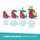 preview thumbnail 4 of 3, Engino: Qboidz Baby - My First Steps - Large - 72pc Brick Set, Dual-Dimension