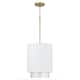 Option Matte Brass and White