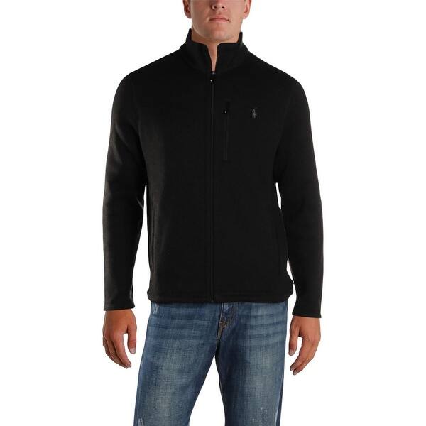 Shop Polo Ralph Lauren Mens Fleece Jacket Winter Warm M