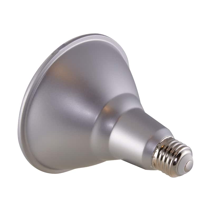 15 Watt PAR38 LED 3500K 25 deg. Beam Angle Medium base 120 Volt - Silver - N/A