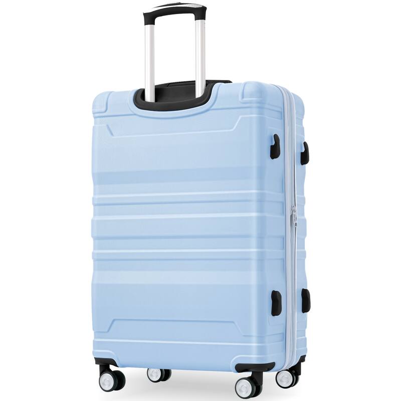 3 Pcs Luggage Set, Expandable ABS Hardshell Suitcases Spinner Wheels with TSA Lock 20''24''28''