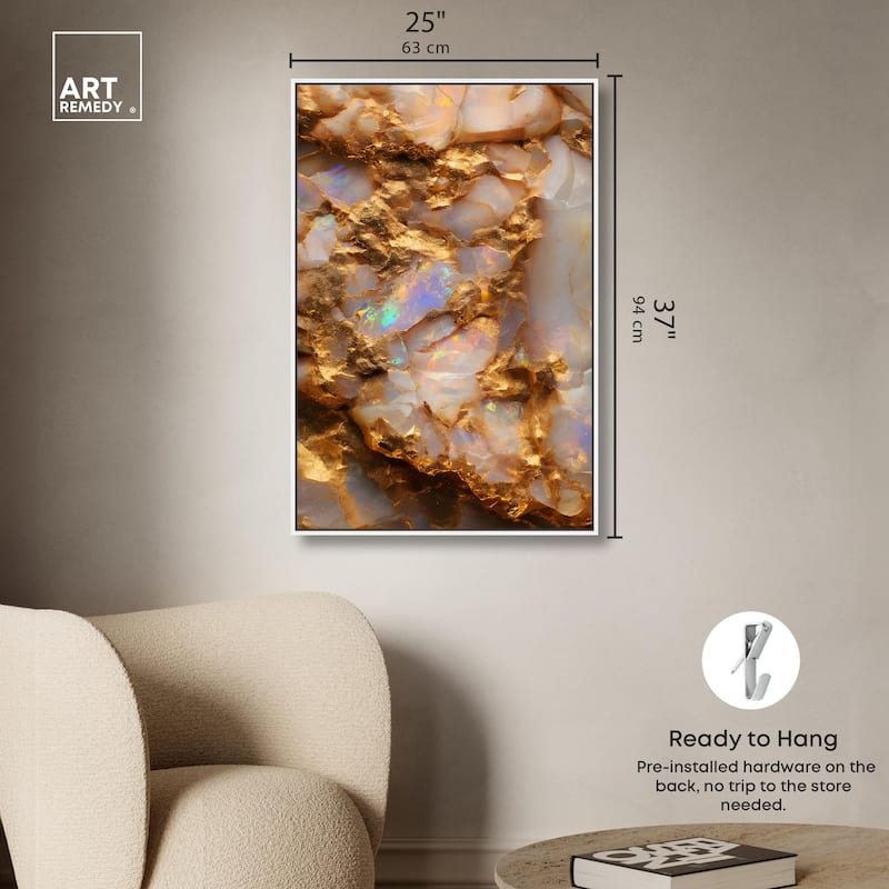 Mythic Gleam Canvas by Art Remedy