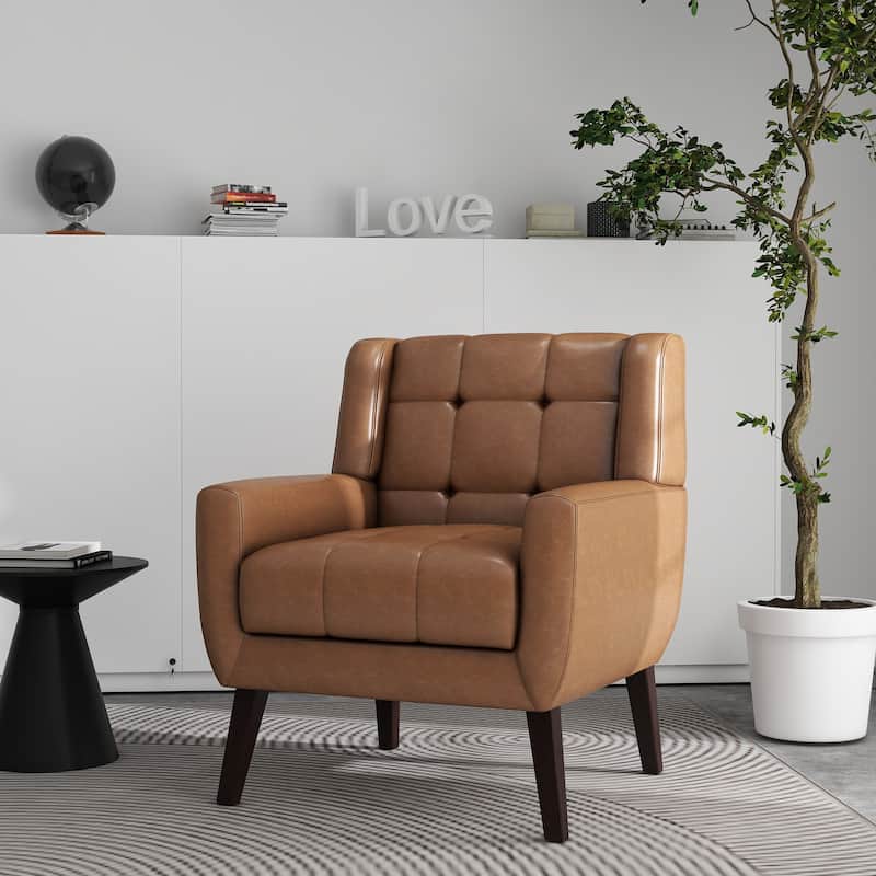 Tufted Arm Chair Upholstered Lounge Chair