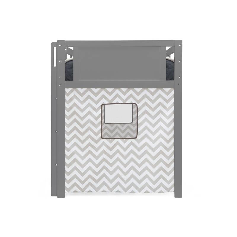 Loft Bed Tent - Curtain Set For Twin Loft Bed (Bed Sold Separately)