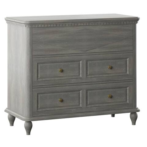 Secretary Desk with Integrated Charging Station