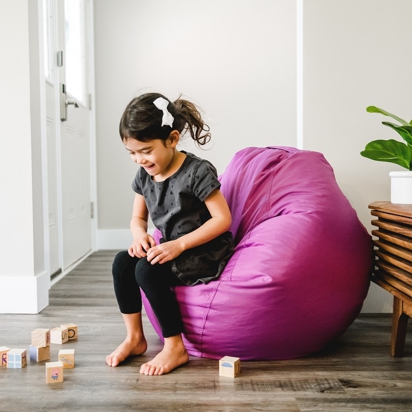 Big joe bean clearance bag chair pink