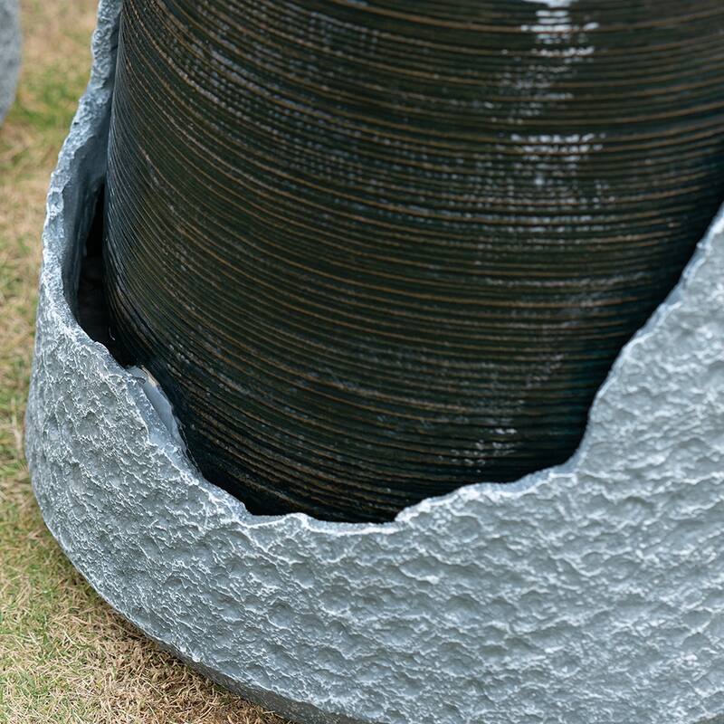 GDFStudio - Andy Outdoor Polyresin Water Fountain