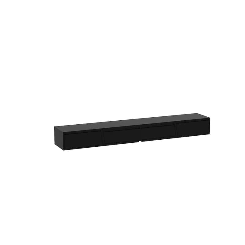TV Stand Modern Extendable TV Stand in Stretch for TVs up to 120"