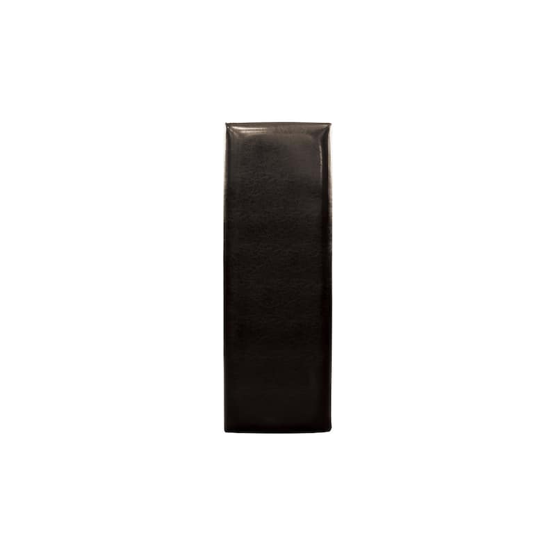 Dewitt Dark Brown Faux Leather Dining Room Set
