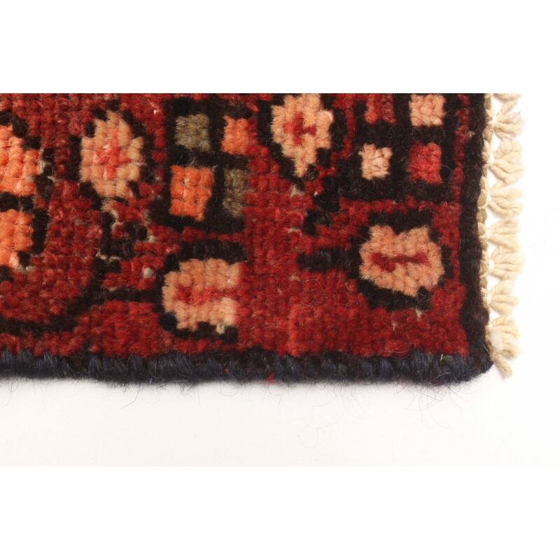 ECARPETGALLERY Hand-knotted Andelz Red Wool Rug - 3'8 x 6'5